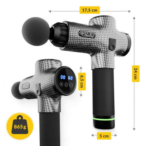 Массажер перкуссионный  4FIZJO Massage Gun Ultra  - фото №3